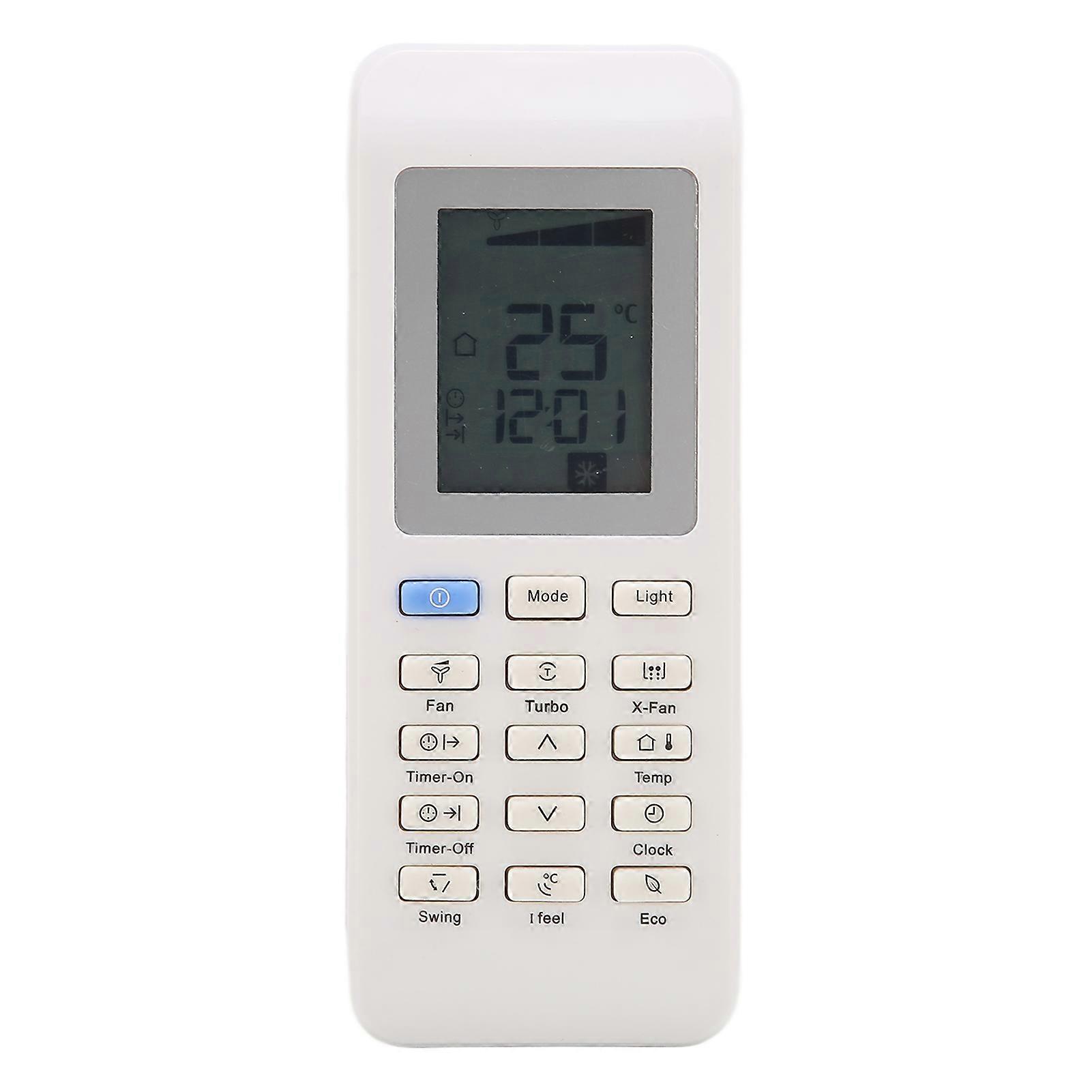 Replacement remote control for Electrolux air conditioner