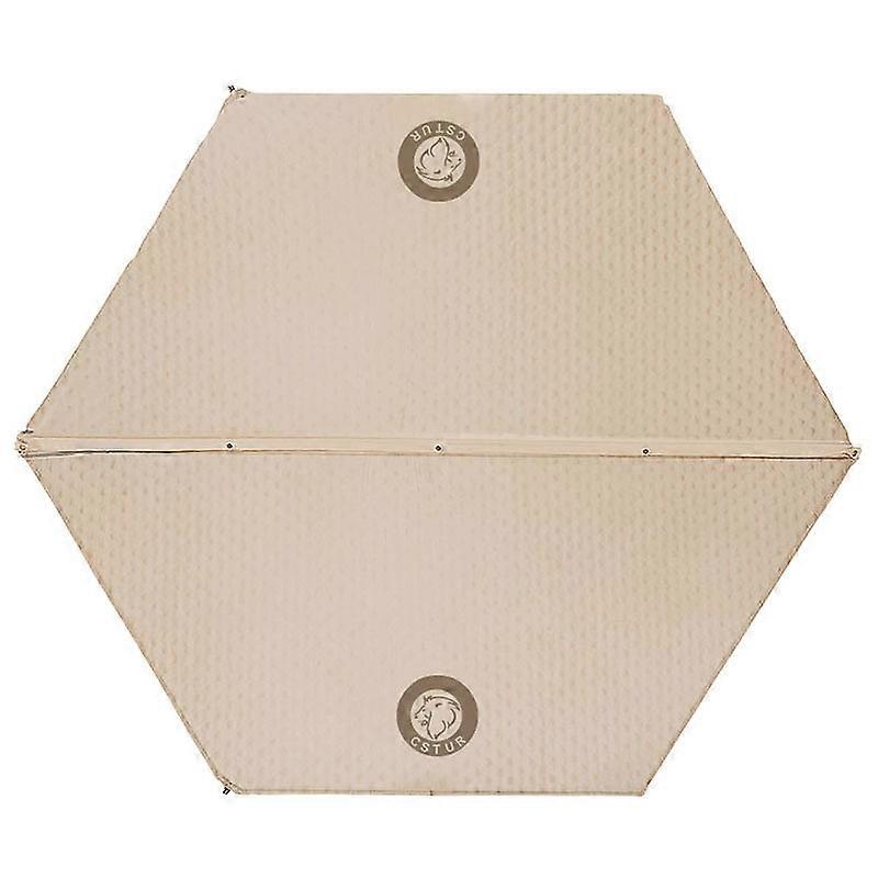 CSTUR D2250 Thickened Portable Camping Hexagonal Automatic Inflatable Mat Outdoor Picnic Moistureproof Mat