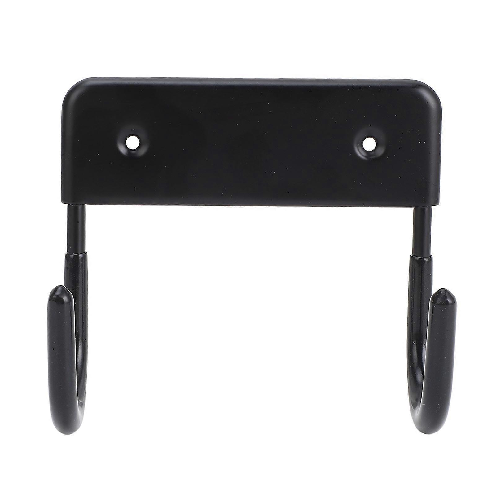 Ironing Board Hook Stable Multifunctional Space Saving Ironing Board Wall Mounted Holder Matte Black 