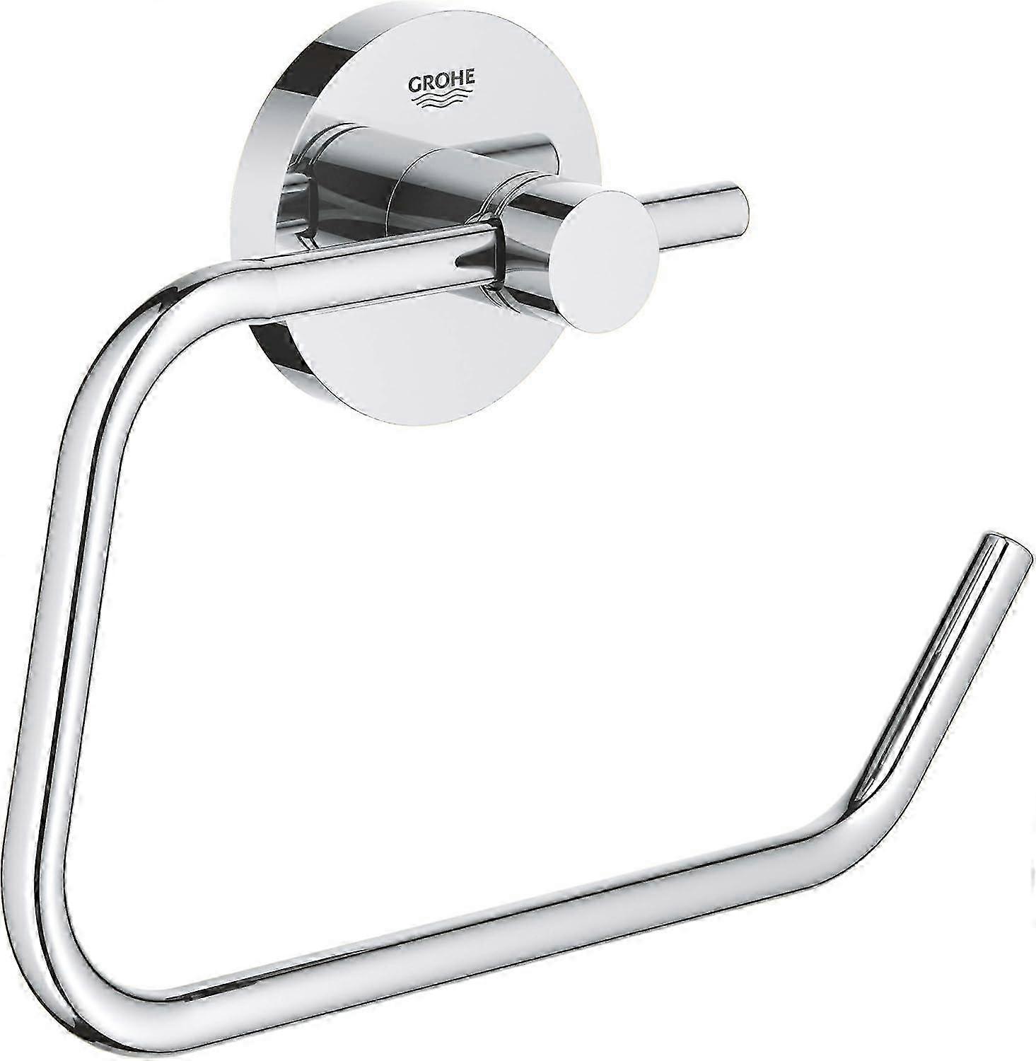 Grohe Essentials Papierrollenhalter 40689001, Silber Deutsch Import RWT