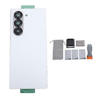 Housing Door Mobile Phone Back Glass Cover Replacement with Preinstalled Lens Repair Kit for Galaxy Z Fold 6