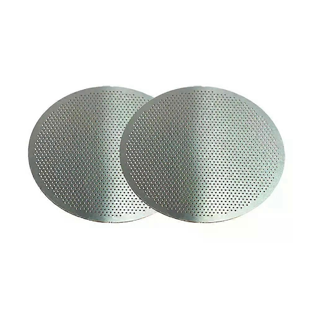 2PCS Set Coffee Filter Puck Screen Plate Replacement Backflush Filter Mesh Screen Filter compatible for  Coffee Machine Handle