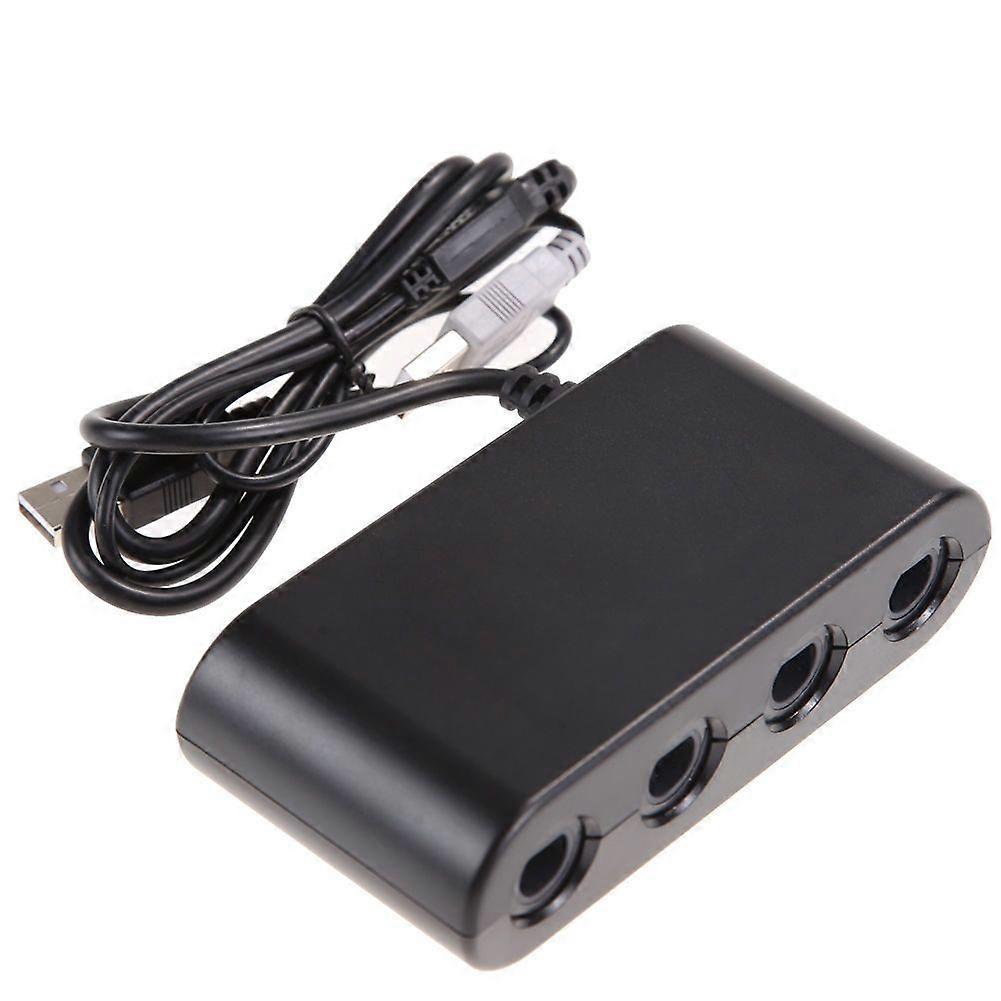  Controller Adapter for Wii U System Up to 8 Gamecube Controllers Can Be Used
