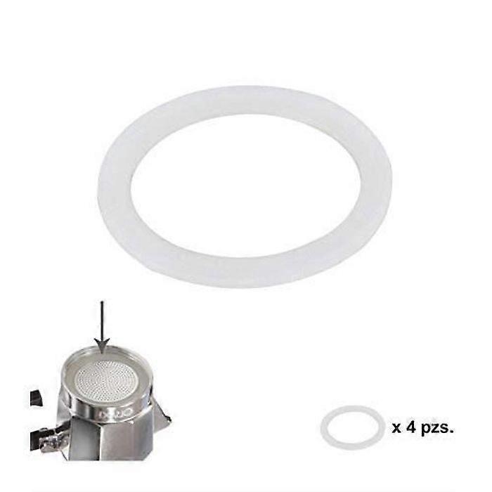Gaskets for ORYX Induction Coffee Maker - White Silicone - 12 Cups