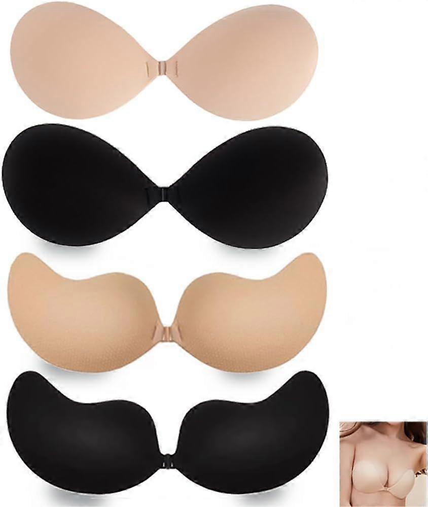 2025 Latest Model  Sticky Bra Adhesive Push Up Strapless Bra Set