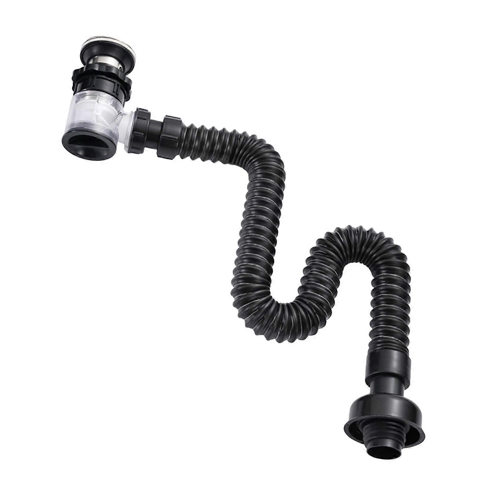 Flexible Sink Drain Pipe Pipe Seal Universal Sewer Deodorant Sealing Sink Sewer