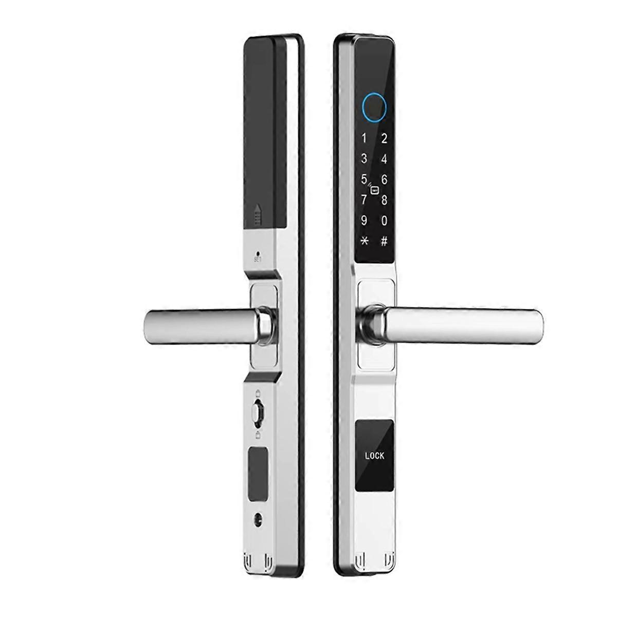 Tuya Waterproof Lock Fingerprint Biometric Waterproof Digital Electronic Lock APP IC Card Password A