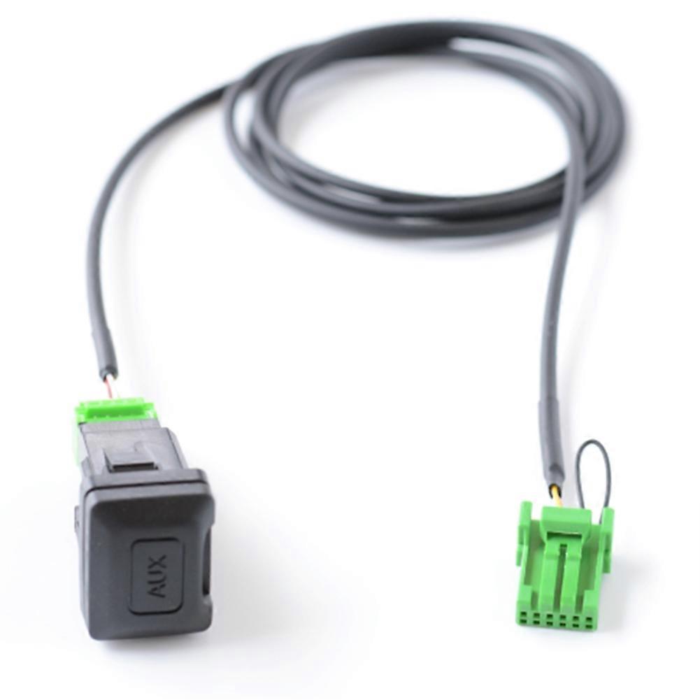 Aux Port Cord 1 Set 150mm Durable Plastic & Metal for Honda for Acura for RDX 6pin Radio Car Car Accessories