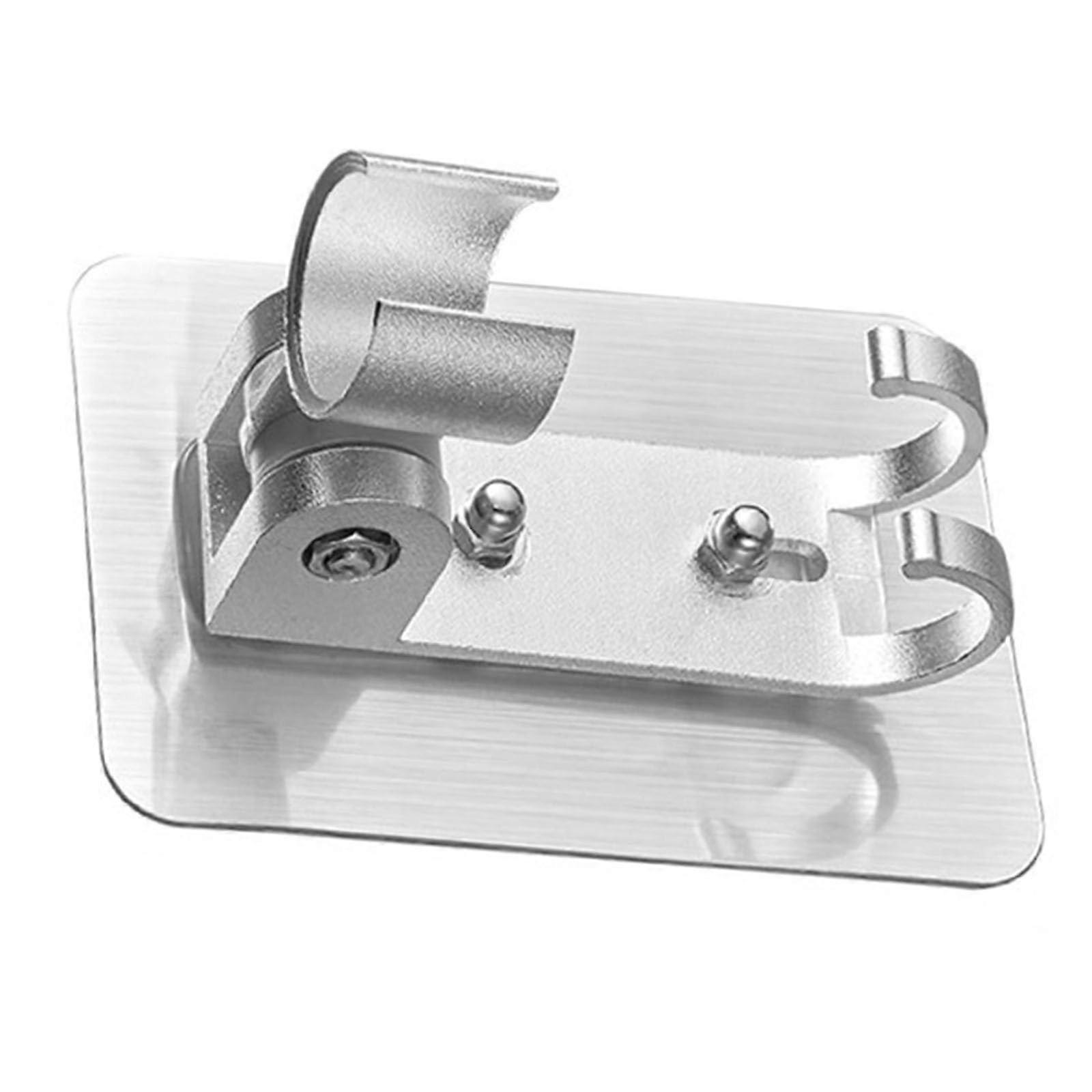 Bathroom Installation & Mounting Kits Adjustable Slide Rails for Handheld Showers(Silver)