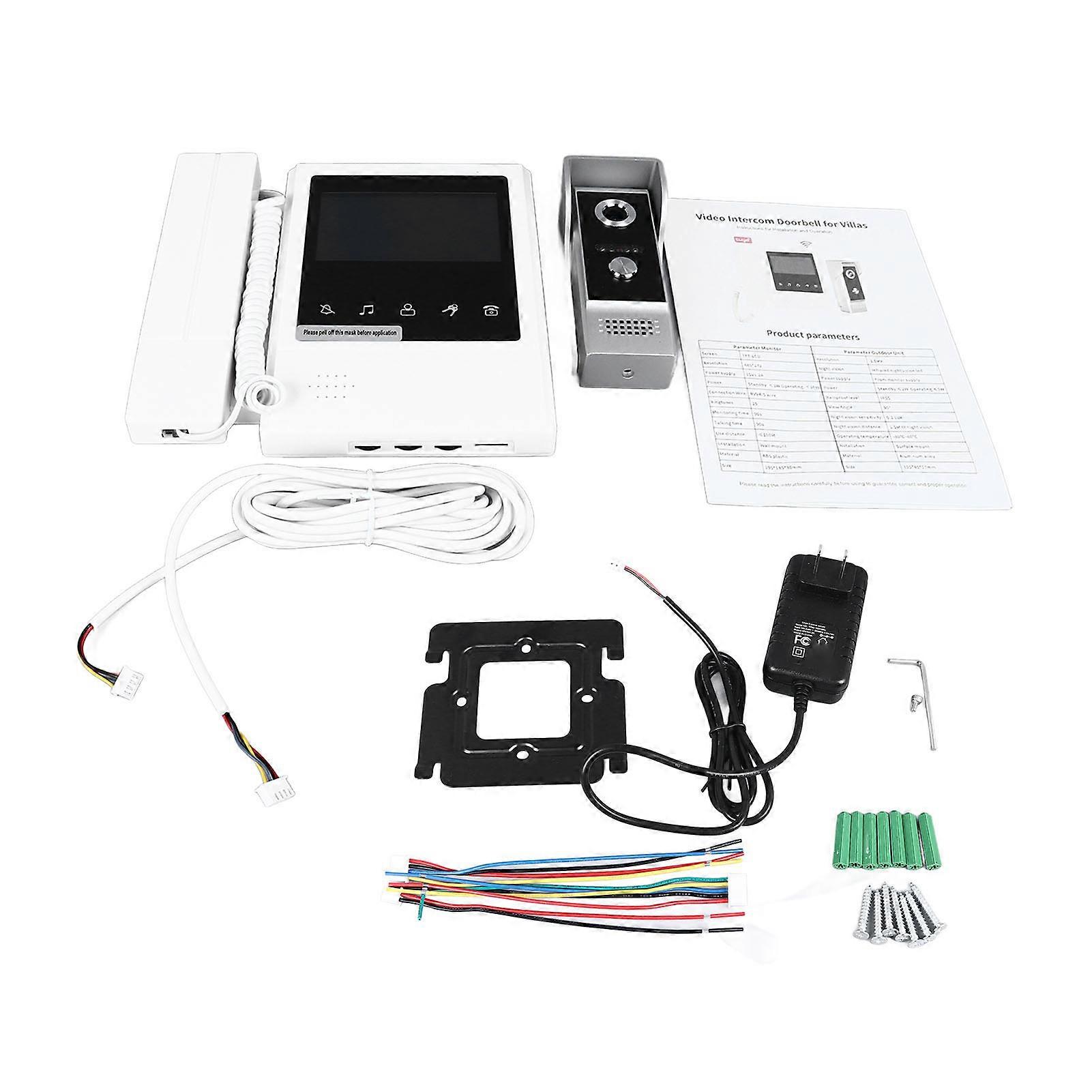 Smart Wireless Video Intercom Doorbell with HD Night Vision and App Control