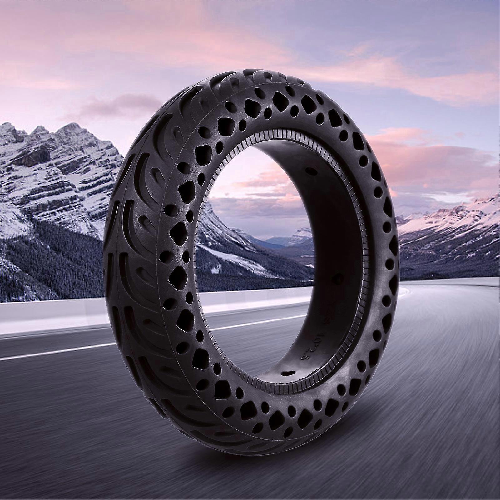 10 x 2.5 Electric Scooter Solid Honeycomb Tire High Intensity Rubber Tire Non Pneumatic Tire Shock Absorber Solid Tire for Xiaomi M365