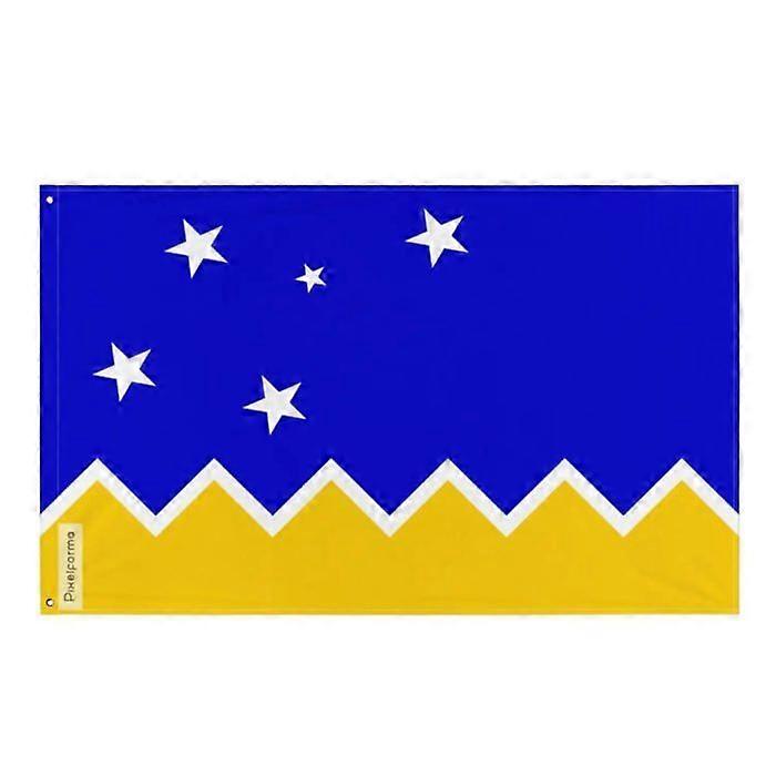 Flag - Multicolor - Chilean Territory of Antarctica - 120 x 180 cm - Polyester - Double-sided