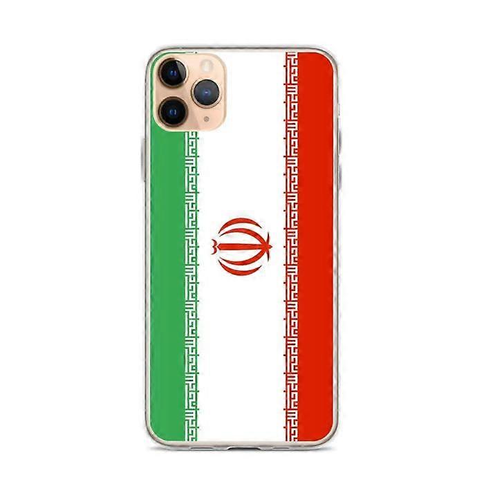 iPhone Case - Iran - Flag - Flexible - Multicolored - Compatible with iPhone 11 Pro Max