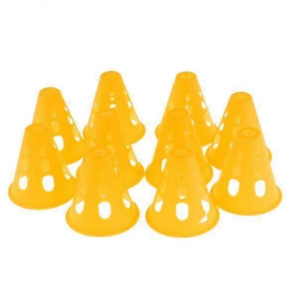 6x 10pcs Mini Windproof Sport Training Traffic Road Cones