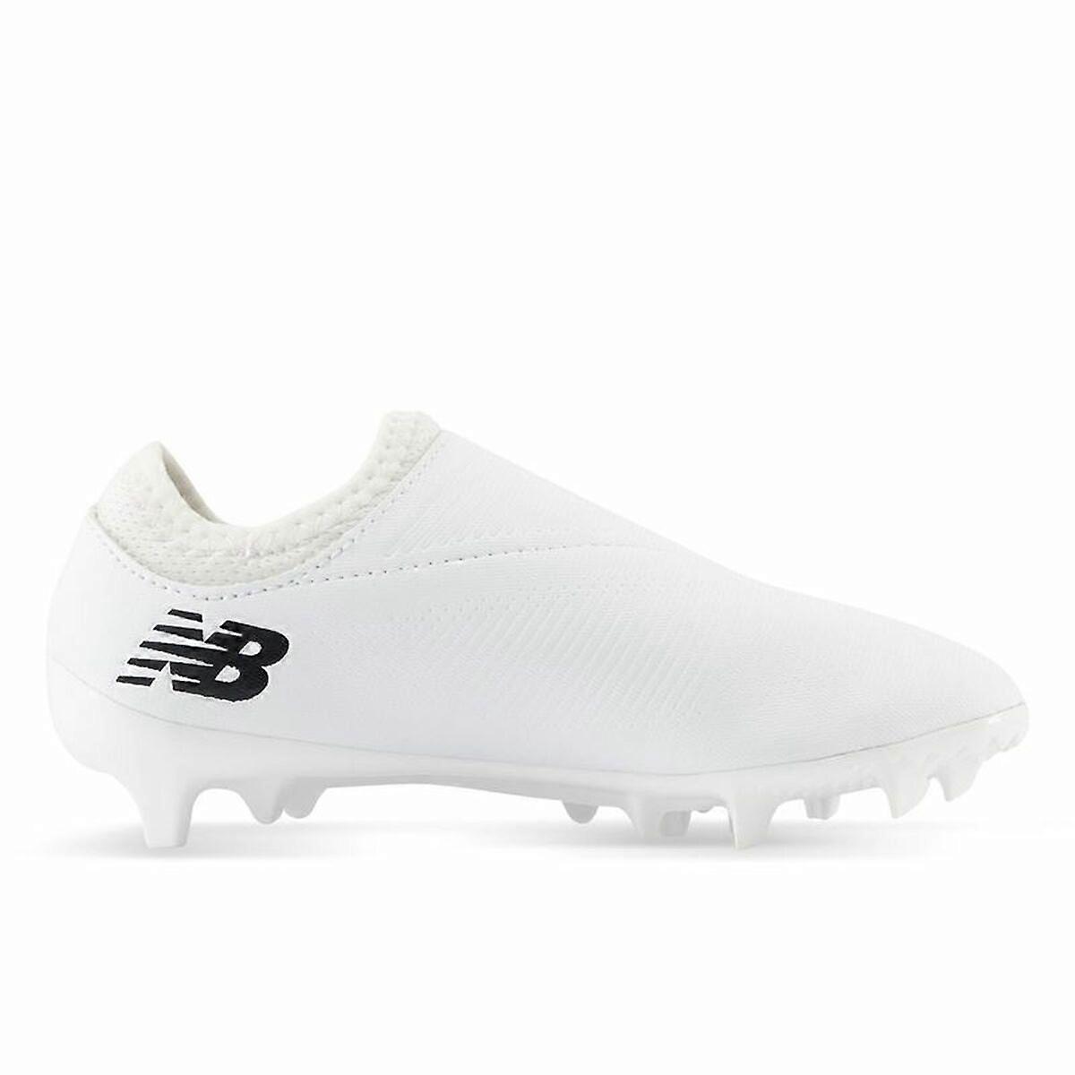 Childrens Football Boots New Balance Furon DispatchFg V7+ White