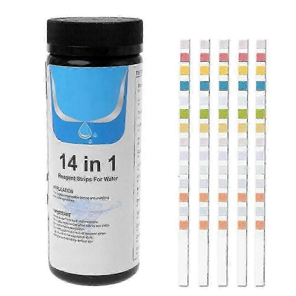 14-in-1 Drinking Water Test Kit Water Quality Test For Well And Tap Water 50/