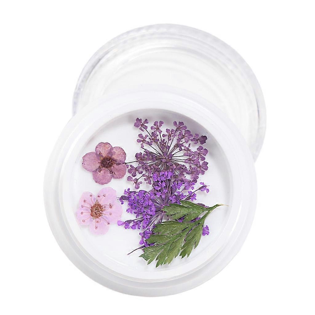 Dried Flowers Manicure Tool Acrylic Tips Decoration