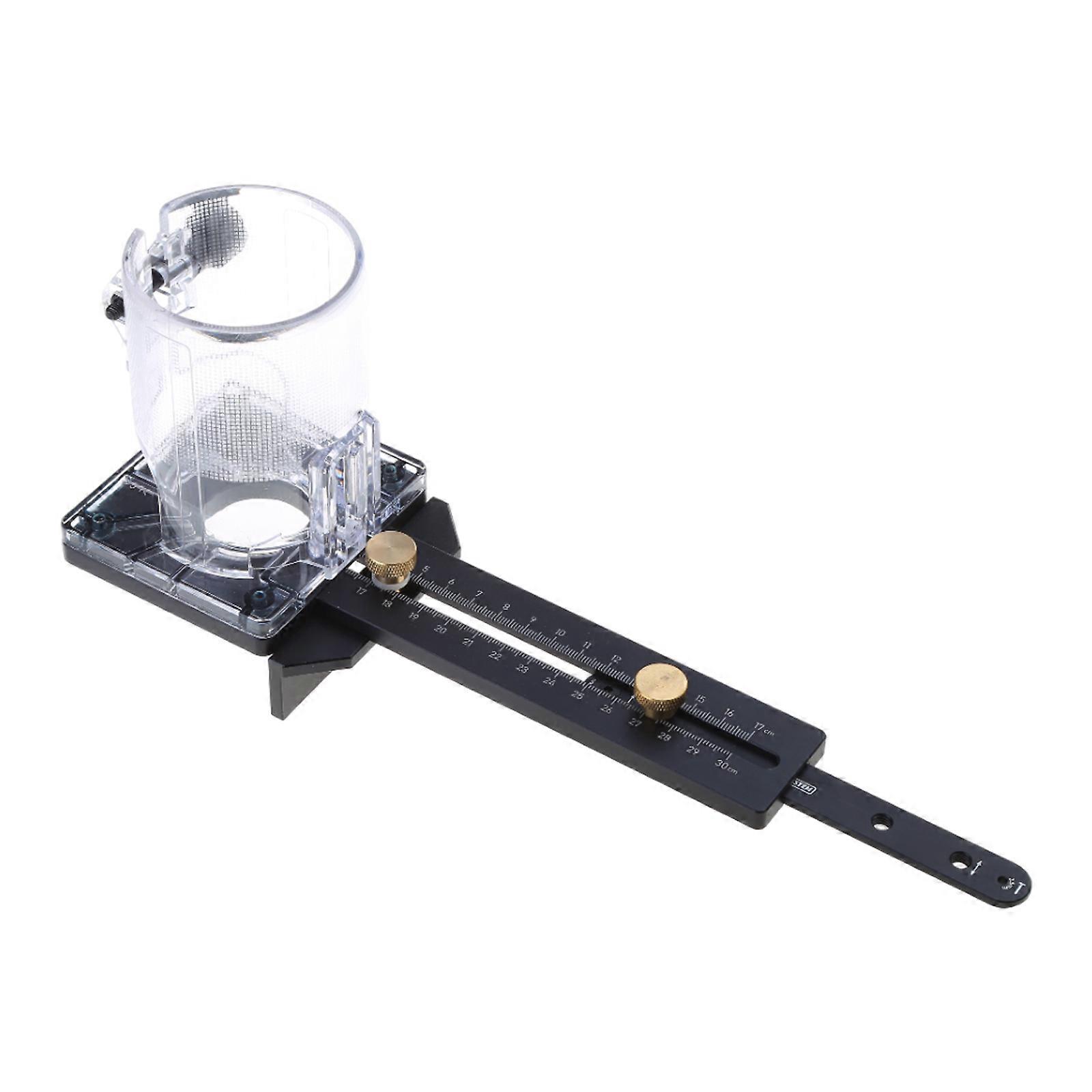 Lightweight Edge Trimmer Rounder Backing Base Woodworking Circle Cutting Jig High Precision Hole Opener for w/ Base circ