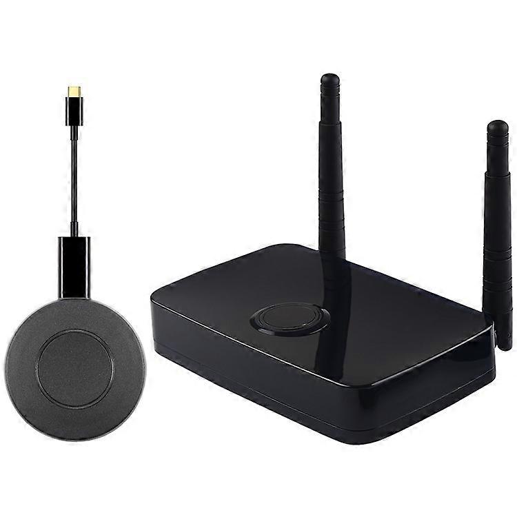 AM1810Type-c Wireless Mirroring Screen Display Adapter HD / VGA Dual Output 1080P 60Hz for Computer / TV / Projector