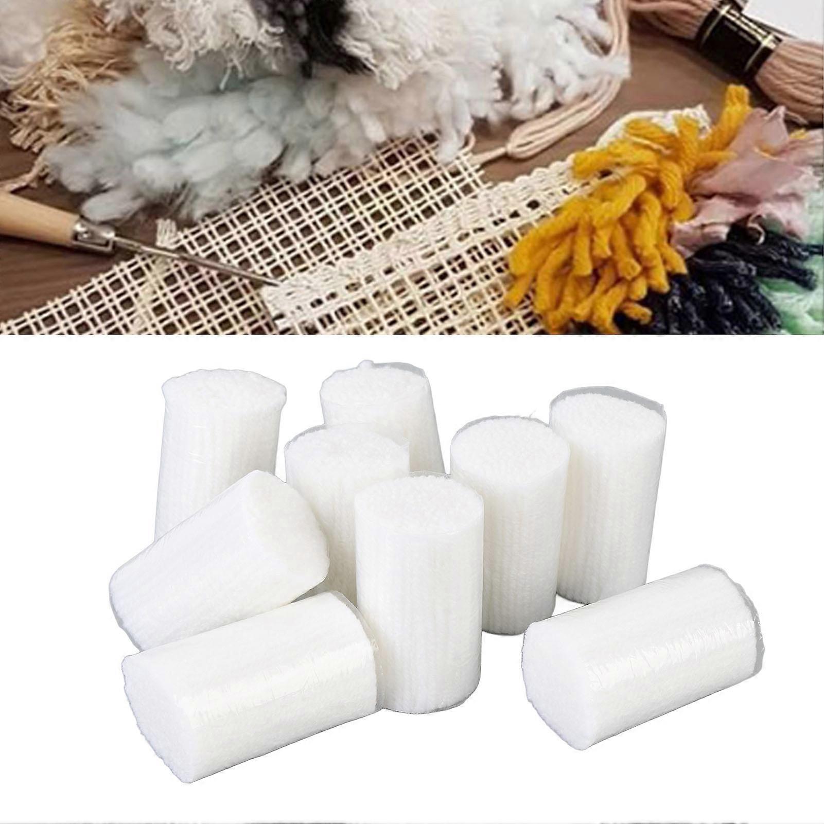 10 Rolls Latch Hook Yarn Thread Polyester Yarn Latch Hook Projects Threads for Handcraft