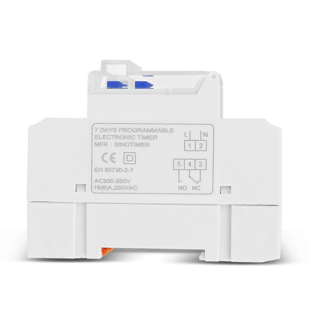 TM919A-2 Programmable Digital Time Switch AC 220V 16A
