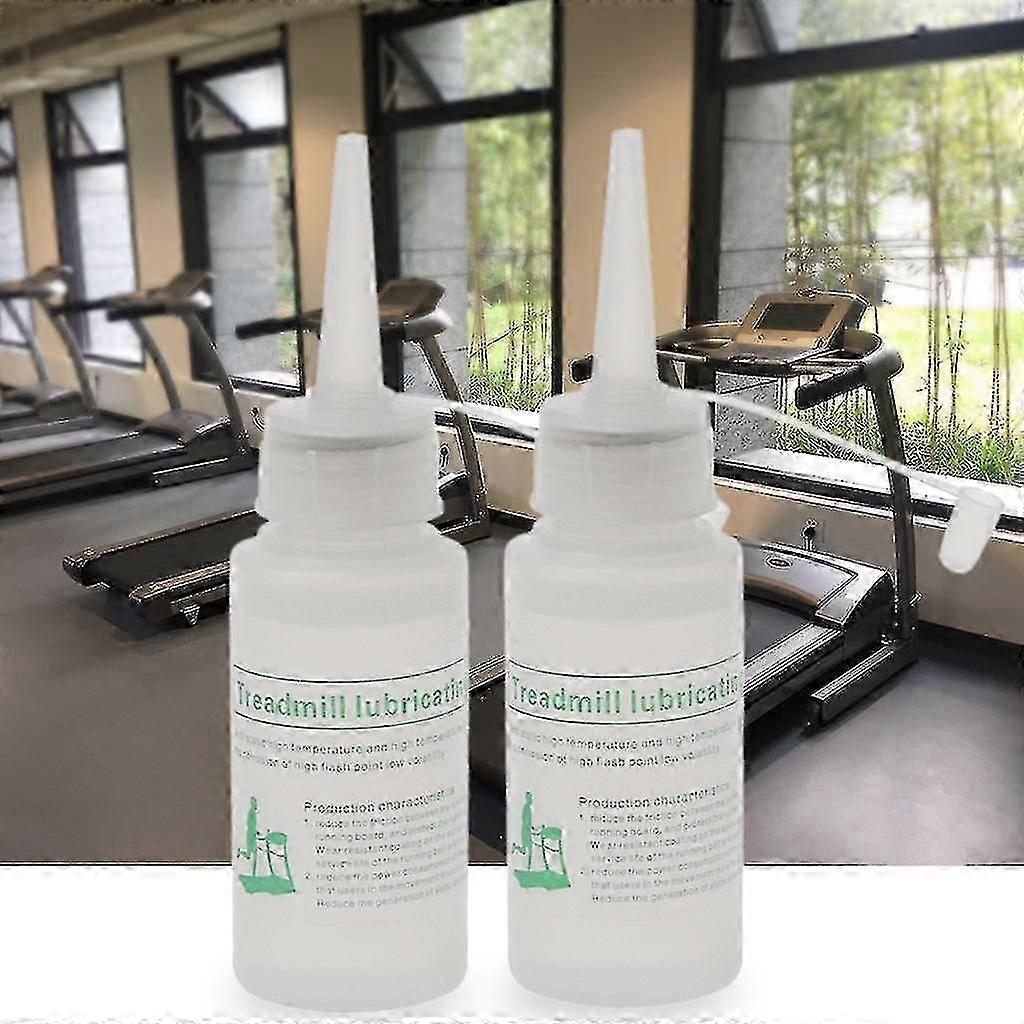2個50mlトレッドミル潤滑油ランニングマシン潤滑剤ベルト潤滑油シリコーンオイルスポーツ用品ジムメンテナンス機器-ASDF