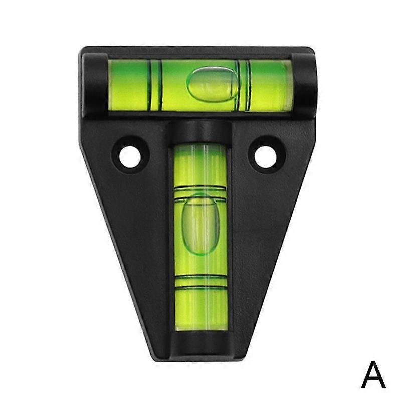 Acrylic T-Type Bubble Level Triangle Horizontal Leveling Tool for Woodworking