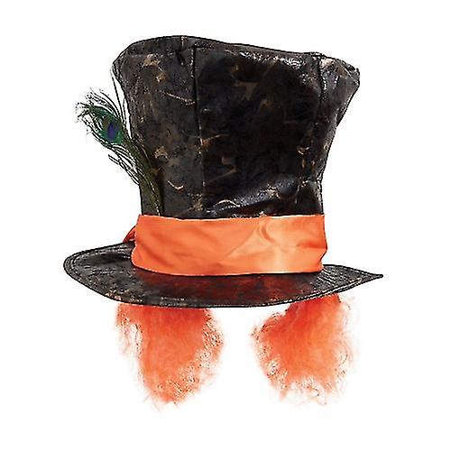 羽と髪のブリストルノベルティユニセックストップハット