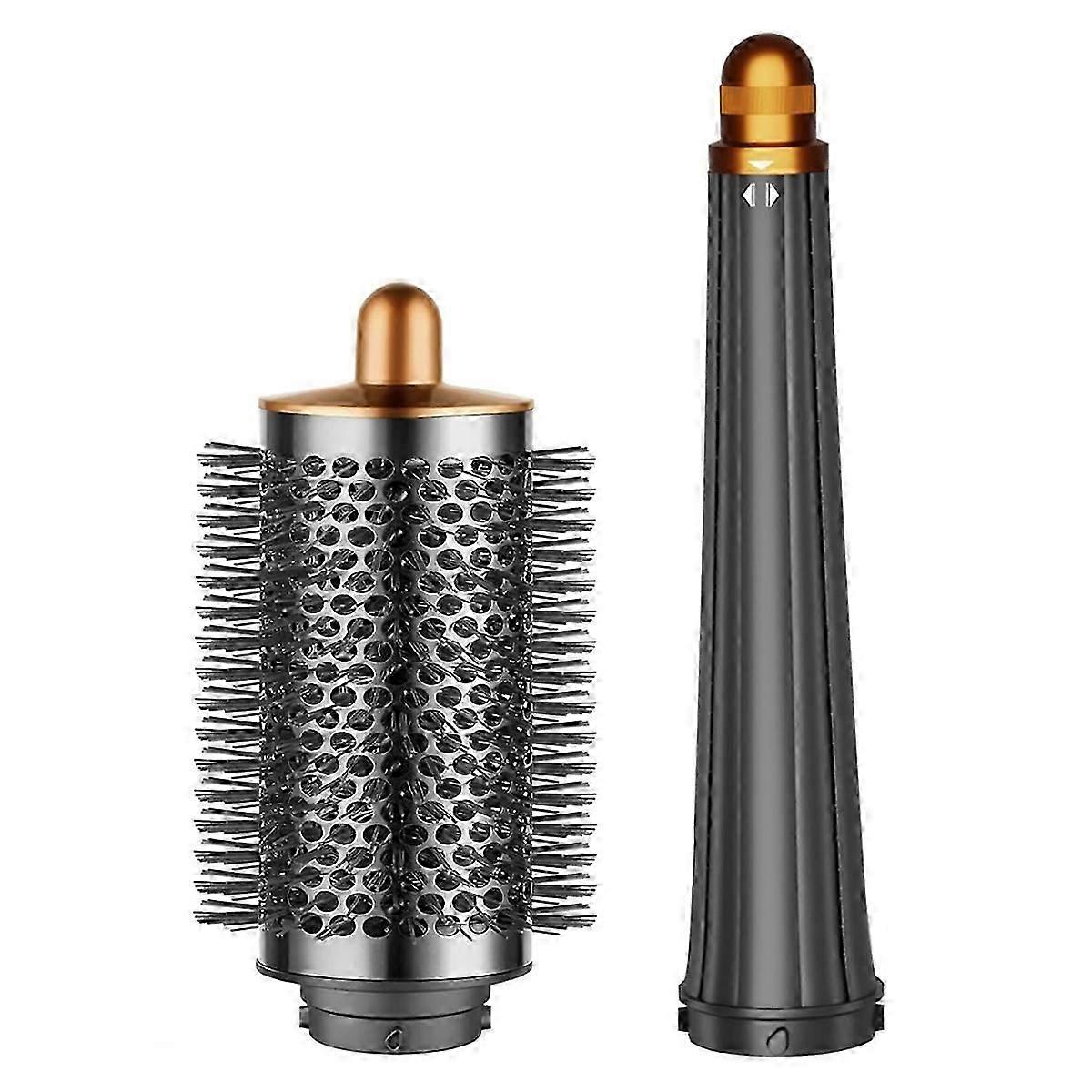 20MM-36MM Long Barrels Attachment and Large Round Brush Attachment for  Airwrap, Barrels Curl a