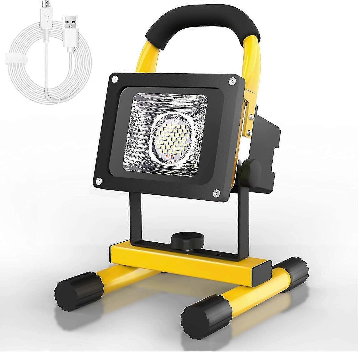30W 2500LM USB Rechargeable LED Floodlight