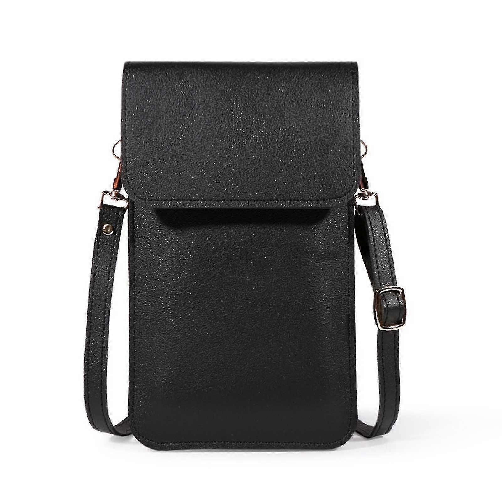 Sac de téléphone à écran tactile pour femmes Sac à bandoulière en pvc léger avec un écran tactile Cadeau de fenêtre pour les filles Dames