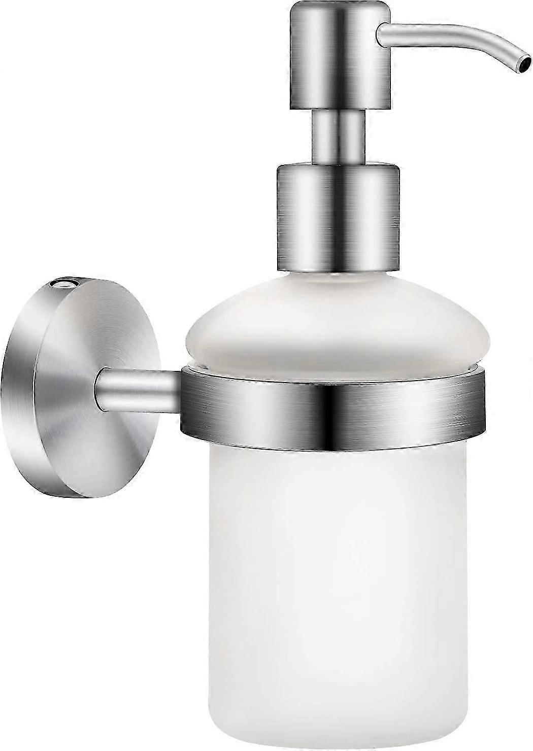 Wall Mounted Soap Dispenser 304 Stainless Steel 200ML Shampoo Shower Gel Bottle Manual Soap Holder Dispenser