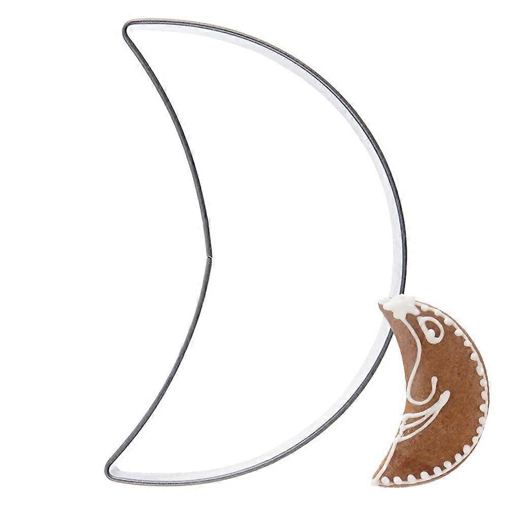 Cookie cutter steel moon 6 cm