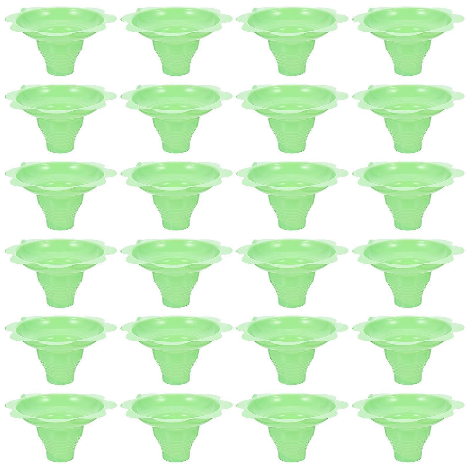 Cone Shaped Dessert Bowls, Great for Snacks and Treats, User-Friendly Design