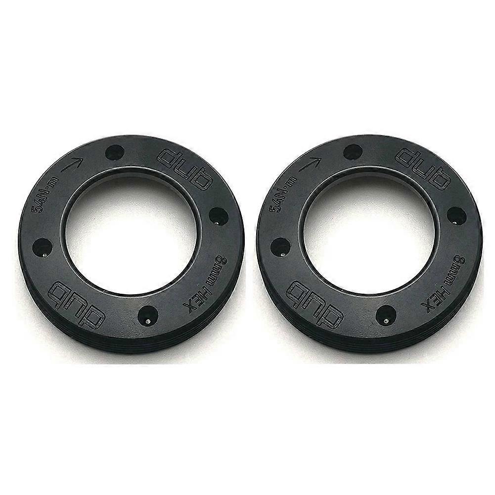2Pc Crank Arm Cap for SRAM Dub System,Black Aluminum Alloy M18/M30