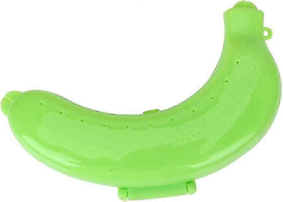 Banana Storage Box Small Portable Durable Fruit Storage Container (Yellow)