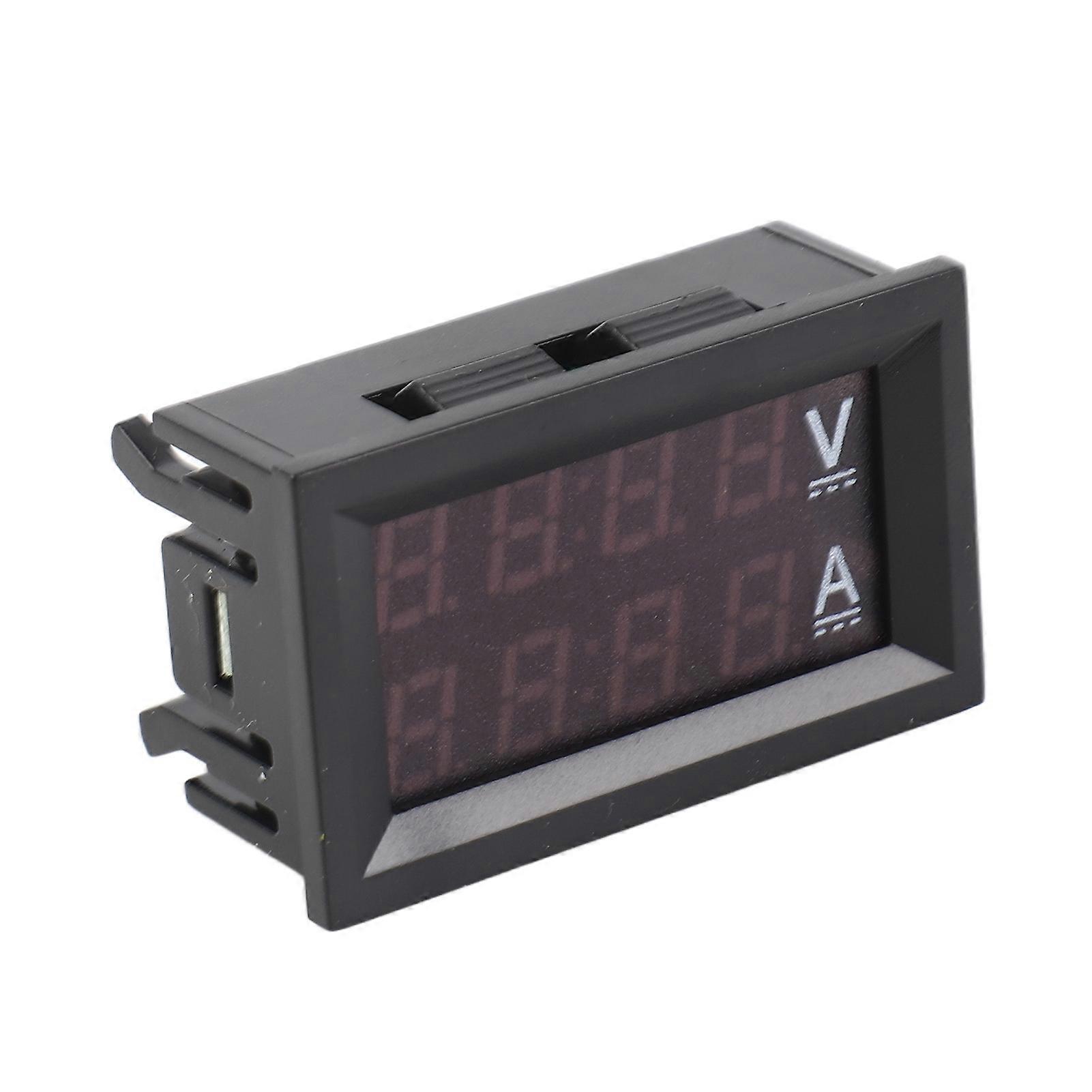 Digital Voltmeter Ammeter 4 Digit LED Display Voltage Current Meter Tester DC 0‑200V 10A 