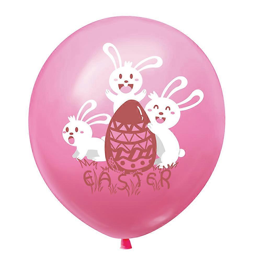 Easter Design Latex Balloons for Party Atmosphere Enhancement Holiday Balloons 20Pcs