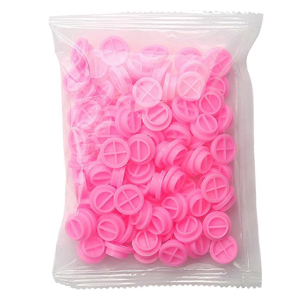 Poding Øyenvippe Verktøy Rosa 100Pack Øyenvippe Lim Kopp Vanntett Enkel å rengjøre og oppbevare