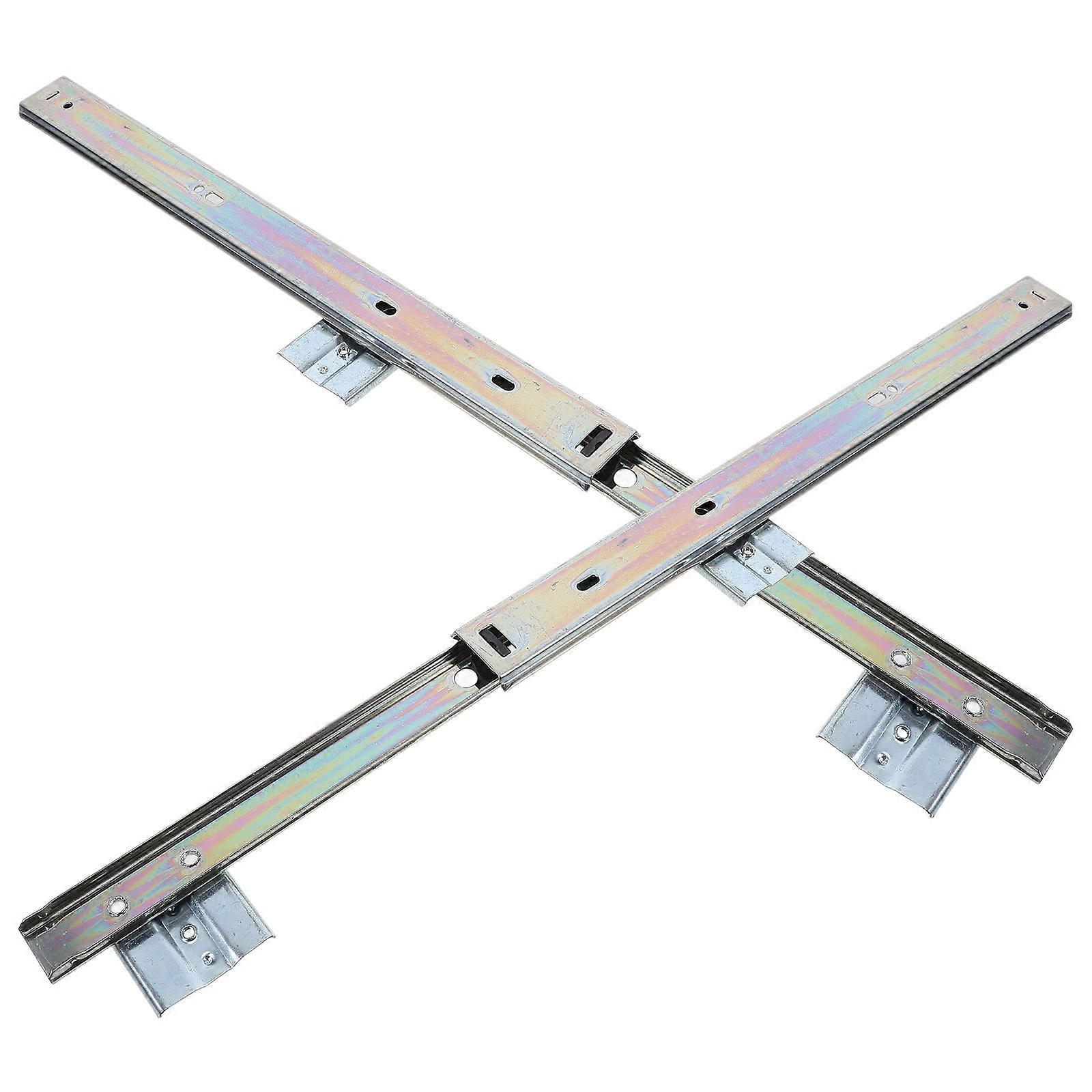 Keyboard Slider Under Desk Steel Adjustable Height And Angle Home Use 1Set