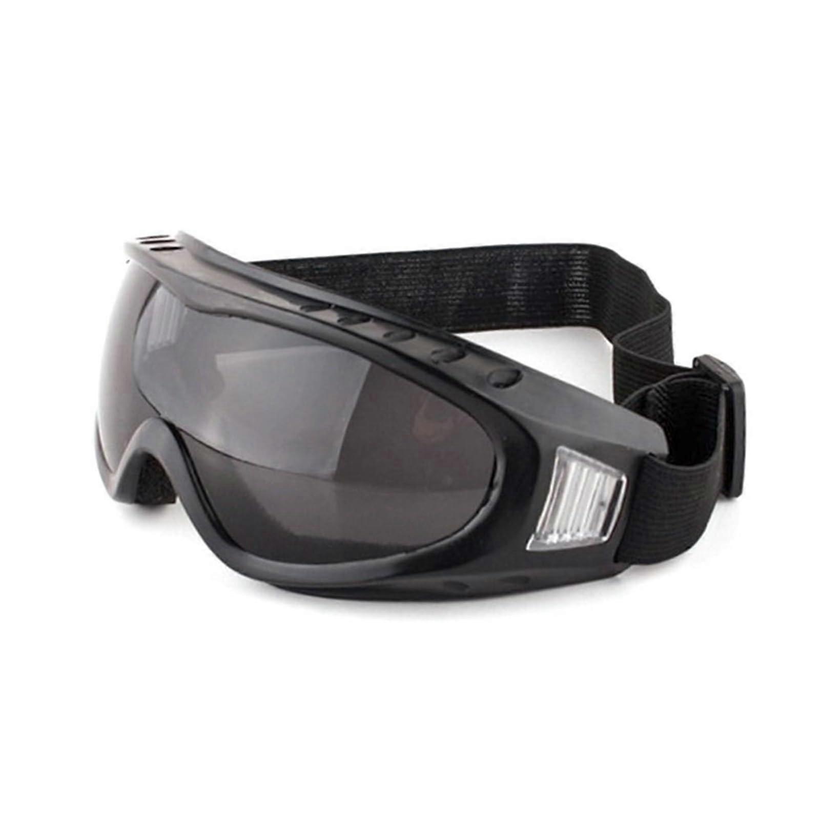 Ski Goggles Dustproof Winter Windproof Lens Frame Snowboard Moto Cycling Ski Goggles Kid Eyewear Glasses (Black) Ref: 1432
