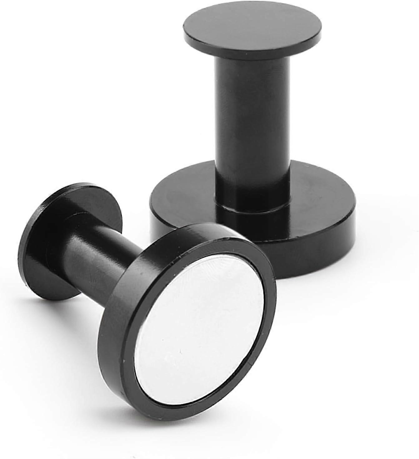 2 pieces-shaped creative metal magnetic thumbtack hooks