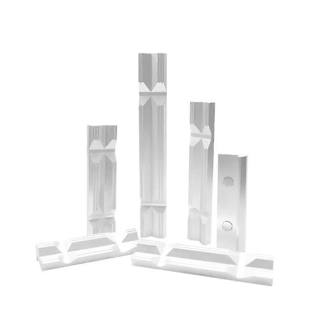 Set of 2 Magnetic Vise Jaws - Suitable for Milling, Pipe Gripping, and Clamping Bench Vice Applications
