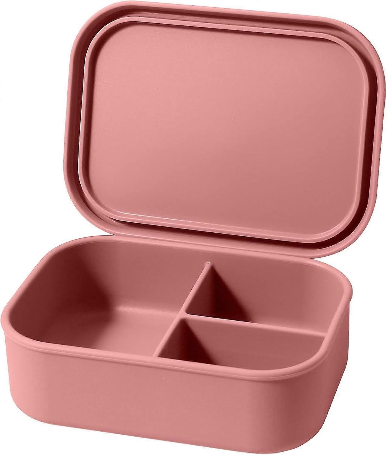 Silicone Lunch Box, Leak-Proof Lunch Box