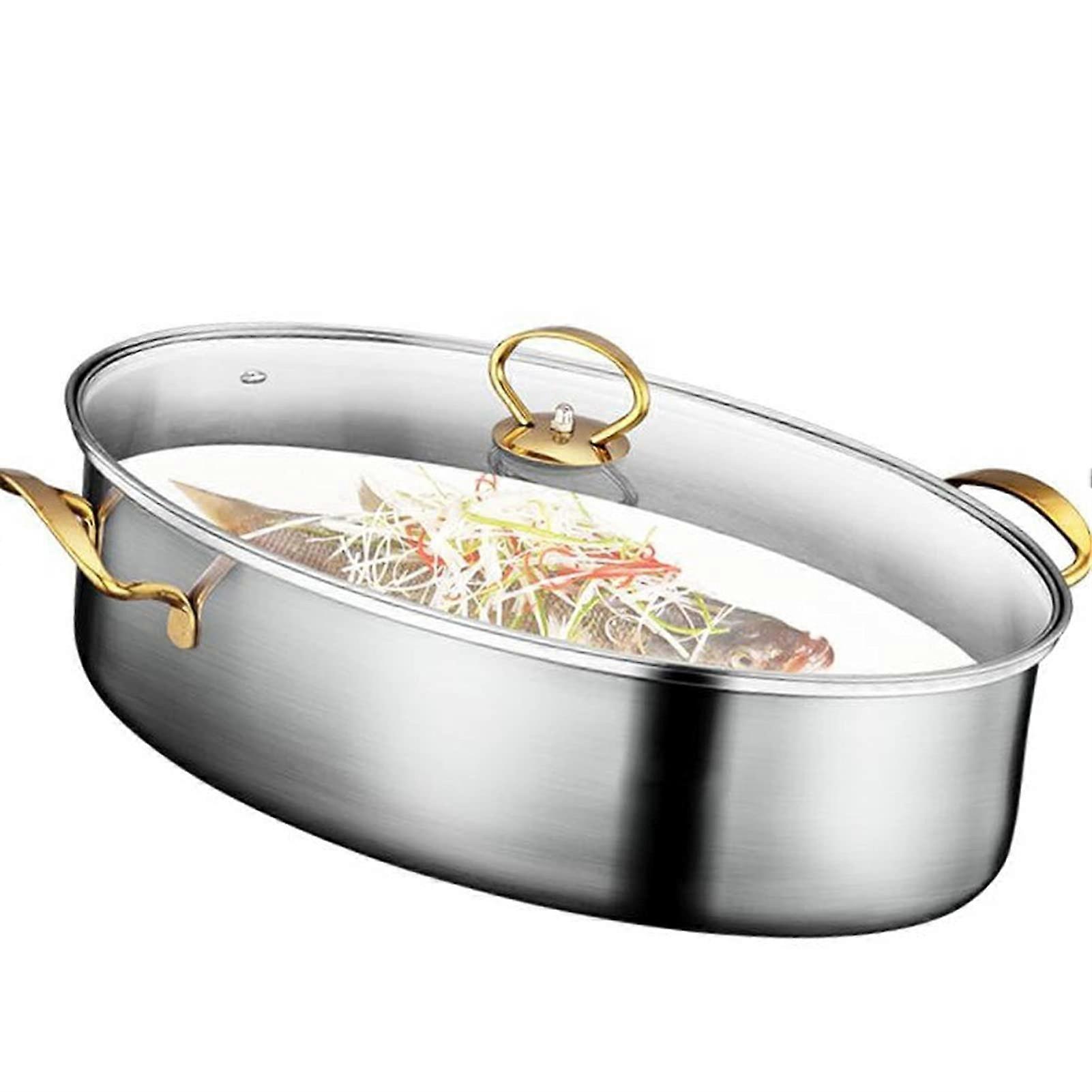 Stainless Steel Stacking and Steamer Set With Lid