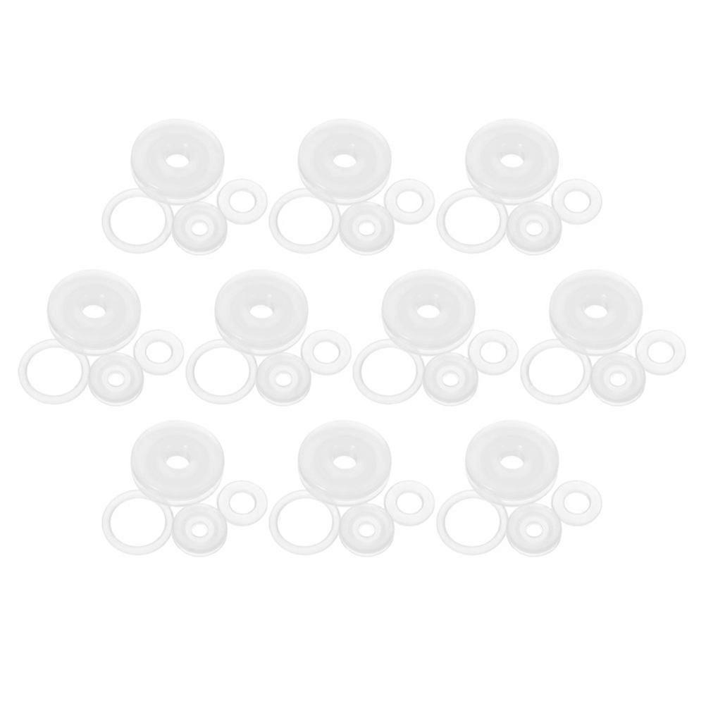 Valve Sealer Gasket Silicone Sealing Rings for Pressure Cooker Home Users 10 Sets
