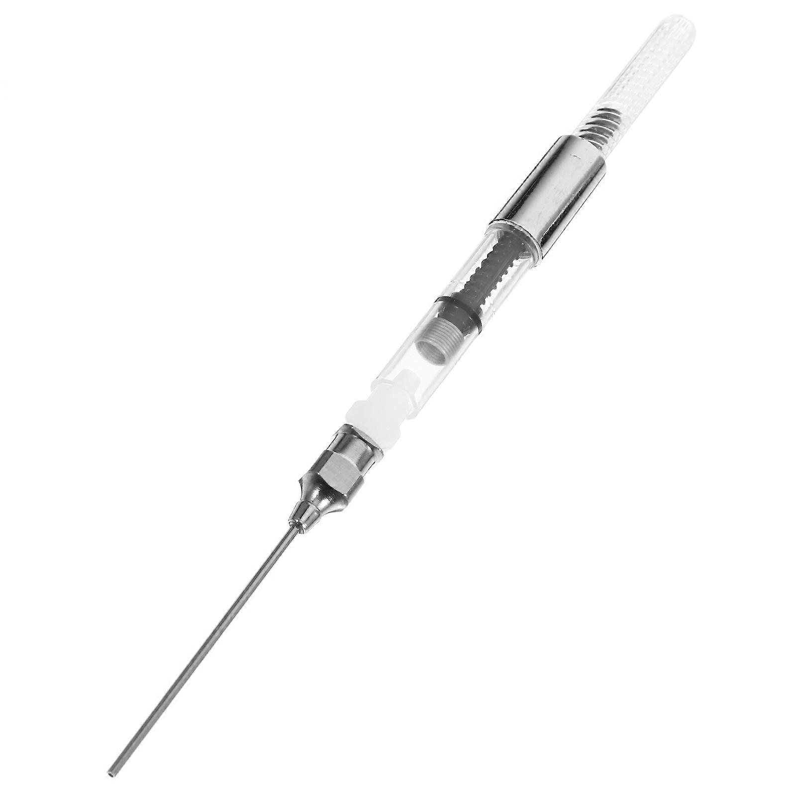 Ink Refill Tools Pen Ink Absorber Calligraphy Tools Silver 12.50X0.70X0.70CM Easy Cleaning 10Pcs