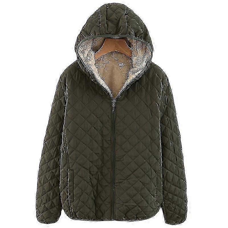 Dames Fleece Gevoerde Jas Jas Uitloper.