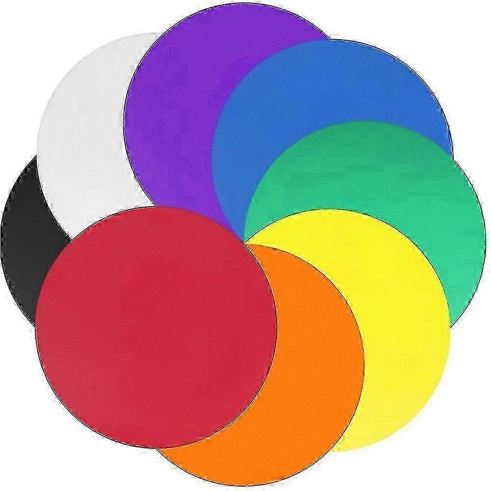 8pcs Rubber Jar Gripper Pads Round Coasters Bottle Lid Openers