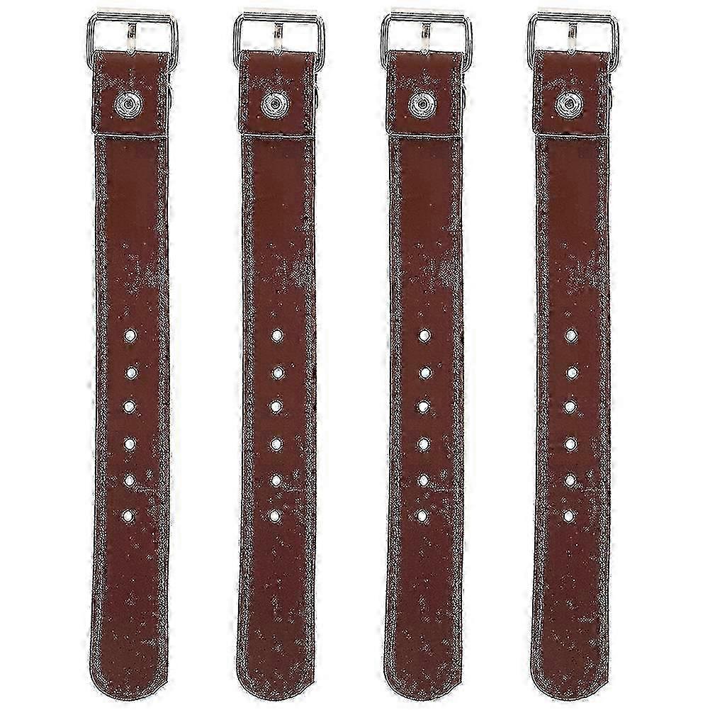 2 Pairs Adjustable Front Basket Straps for Bicycles